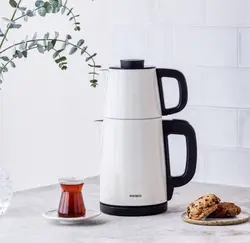 چاییساز برقی کاراجا مدل tea break کرم