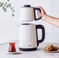 چاییساز برقی کاراجا مدل tea break کرم