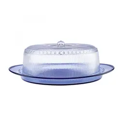 ست ظرف کیک خوری کاراجا رنگ آبی مدل Kapaklı Bal