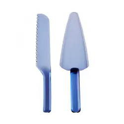 ست ظرف کیک خوری کاراجا رنگ آبی مدل Kapaklı Bal