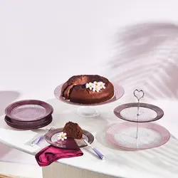 ست ظروف کیک خوری 8 پارچه کاراجا مدل Barney