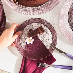 ست ظروف کیک خوری 8 پارچه کاراجا مدل Barney