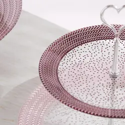 ست ظروف کیک خوری 8 پارچه کاراجا مدل Barney