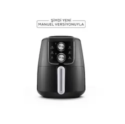 سرخ کن رژیمی کاراجا مدل Air Pro Cook Manuel رنگ مشکی