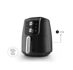 سرخ کن رژیمی کاراجا مدل Air Pro Cook Manuel رنگ مشکی