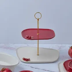 ظرف شیرینی خوری کاراجا مدل Narlı Katlı