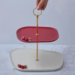 ظرف شیرینی خوری کاراجا مدل Narlı Katlı