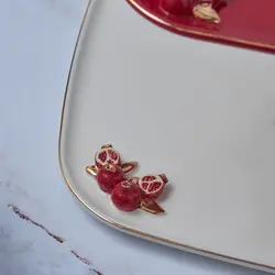 ظرف شیرینی خوری کاراجا مدل Narlı Katlı