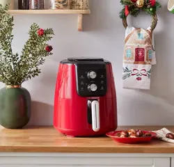 سرخ کن رژیمی کاراجا مدل Air Pro Cook Manuel رنگ قرمز