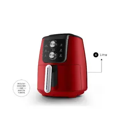 سرخ کن رژیمی کاراجا مدل Air Pro Cook Manuel رنگ قرمز