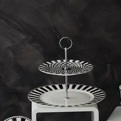 ظرف شیرینی خوری کاراجا مدل Damalı