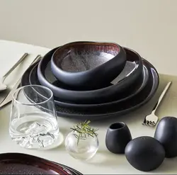 ست ظروف غذاخوری کاراجا 59 پارچه 12 نفره مدل Streamline Galactic