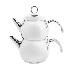 کتری قوری استیل کاراجا مدل Adelya Mini