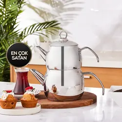 کتری قوری استیل کاراجا مدل Belinay