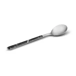 سرویس قاشق و چنگال 6 نفره 36 پارچه کاراجا مدل Leda مشکی طرح مرمر