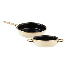 ست تابه و ماهیتابه کاراجا مدل Retro سفید