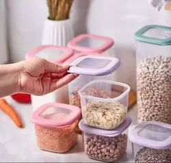 بانکه و جا حبوباتی کاراجا 15 پارچه مدل Forbs