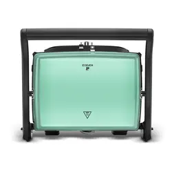 گریل و تستر کاراجا مدل Gustro Glass شش نفره سبز دریایی