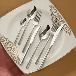 سرویس قاشق و چنگال 12 نفره کاراجا 84 پارچه مدل Nil New Elegance