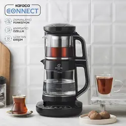 قوری تک چاییساز رباتیک کاراجا کروم