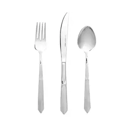 سرویس قاشق و چنگال 12 نفره کاراجا 84 پارچه مدل Platin Elg