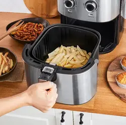 سرخ کن رژیمی کاراجا مدل Multifry inox سیلور