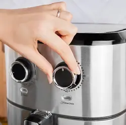 سرخ کن رژیمی کاراجا مدل Multifry inox سیلور