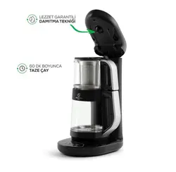 چاییساز برقی کاراجا مدل رباتیک connect robotea کروم