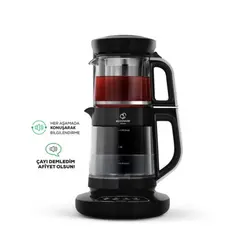 چاییساز برقی کاراجا مدل رباتیک connect robotea کروم