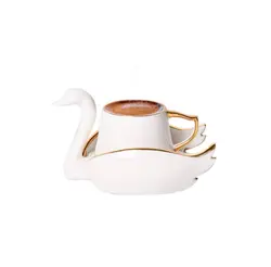 ست فنجان قهوه خوری کاراجا مدل قو