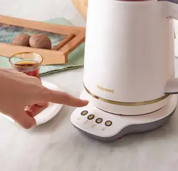 چاییساز برقی هومند مدل Royaltea سفیدگلد