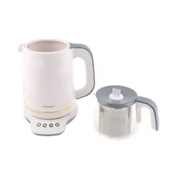 چاییساز برقی هومند مدل Royaltea سفیدگلد