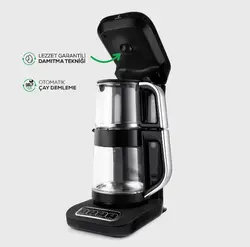 چاییساز برقی کاراجا مدل رباتیک Robotea pro دسته کروم