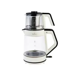 چاییساز برقی کاراجا مدل Cam Led کرم