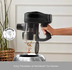 جارو شارژی عصایی کاراجا مدل  Vantuz power force max مشکی