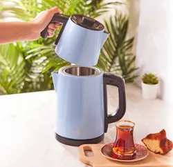 چاییساز برقی کاراجا مدل Retro آبی وینتگ