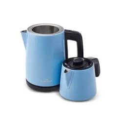 چاییساز برقی کاراجا مدل Retro آبی وینتگ