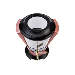 سماور برقی کاراجا مدل Retro Led رزگلد