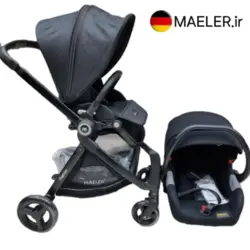 سرویس کالسکه مایلر مدل پریمیر (مشکی)