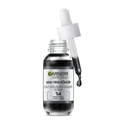 سرم لایه بردار زغال AHA+BHA ونیاسامید گارنیه 30ML
