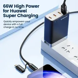 کابل مبدل فست شارژ USB به USB-C و لایتنینگ توکی Toocki مدل TQ-X03