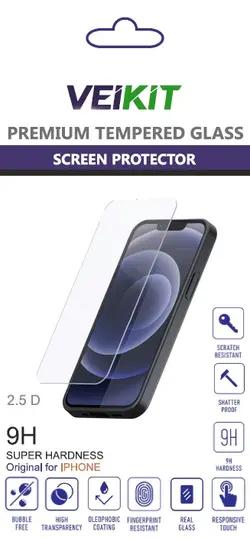گلس محافظ صفحه نمایش آیفون - VEIKIT
