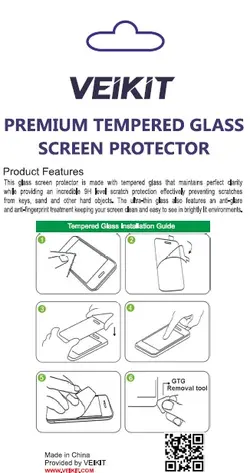 گلس محافظ صفحه نمایش آیفون - VEIKIT
