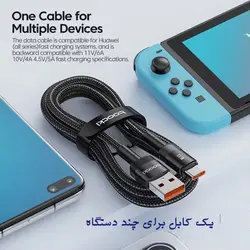 کابل تبدیل USB به USB-C توکی Toocki مدل 100W TQ-X12 طول 1 متر - VEIKIT