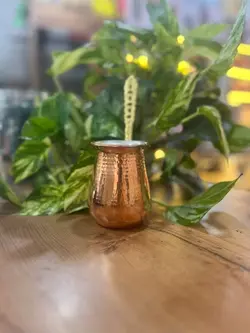 قهوه جوش مسی دسته برنجی