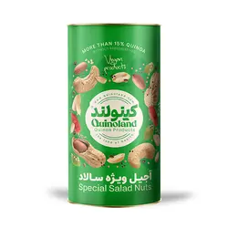 آجیل ویژه سالاد قوطی 300 گرمی | کینولند