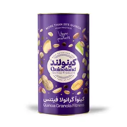 کینوا گرانولا فیتنس 300گرمی قوطی کینولند | کینولند
