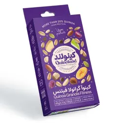 کینوا گرانولا فیتنس جعبه 75 گرم | کینولند