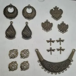 ملزومات ساخت زیورآلات خط هنر مدل مهدیس بسته 80 عددی