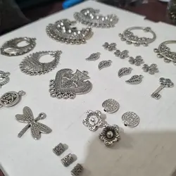 ملزومات ساخت زیورآلات خط هنر مدل ترنج بسته 65 عددی